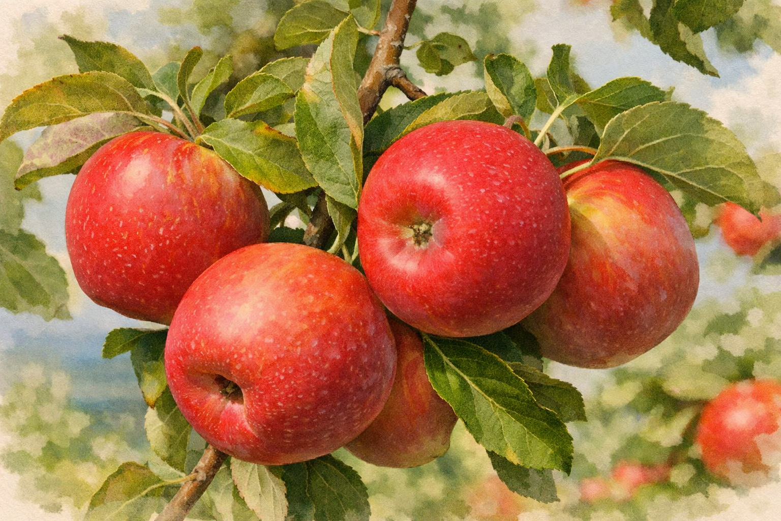 Яблоня "Гала"