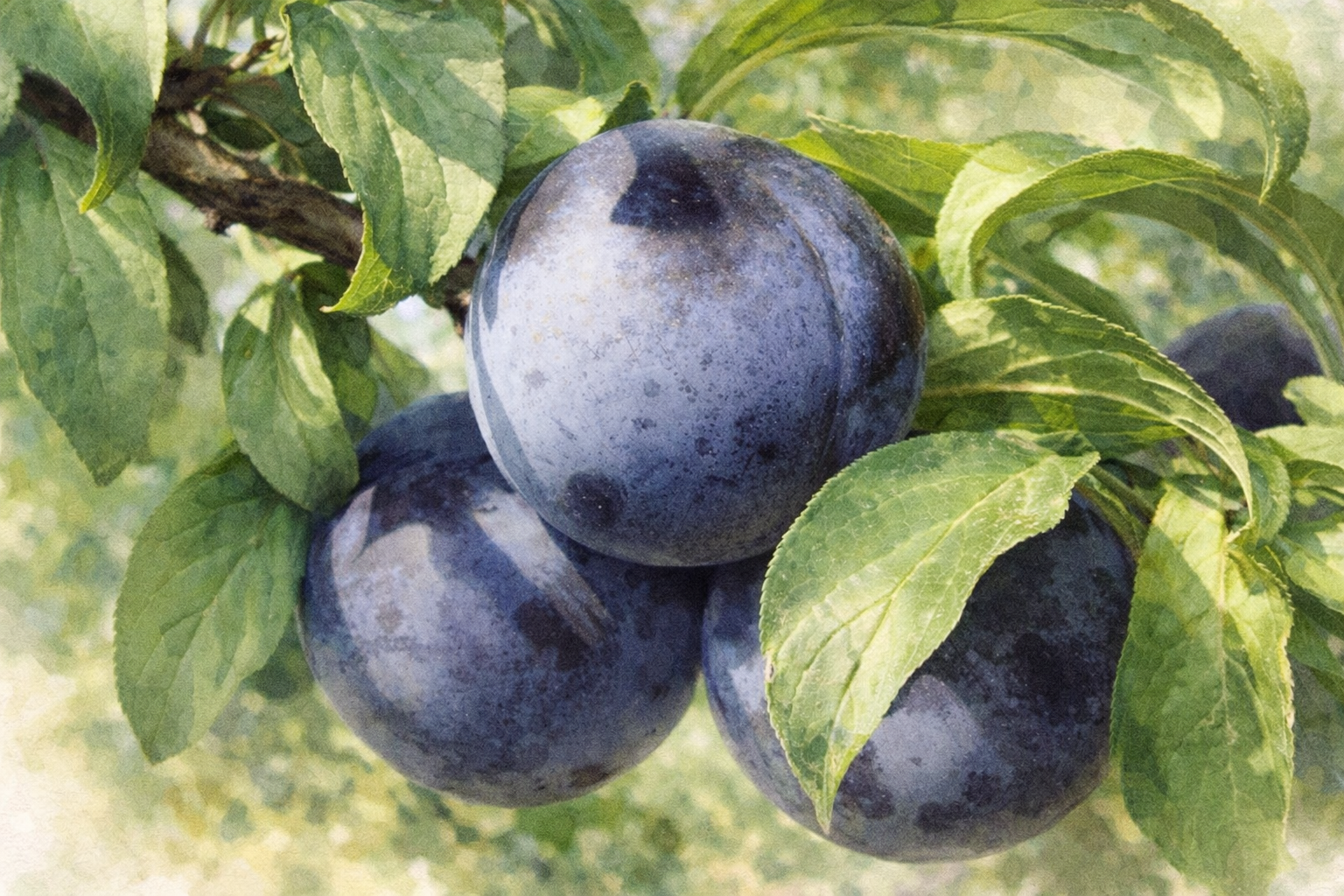 Слива "Блек Амбер"