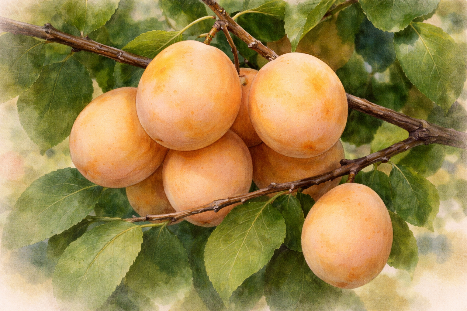 Слива "Золотая капля"