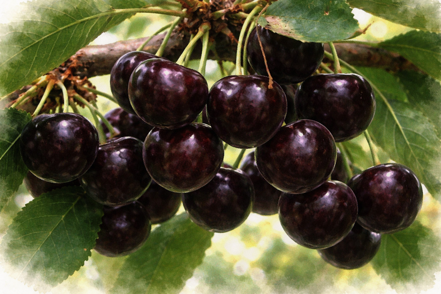 Черешня "Наполеон Черный"