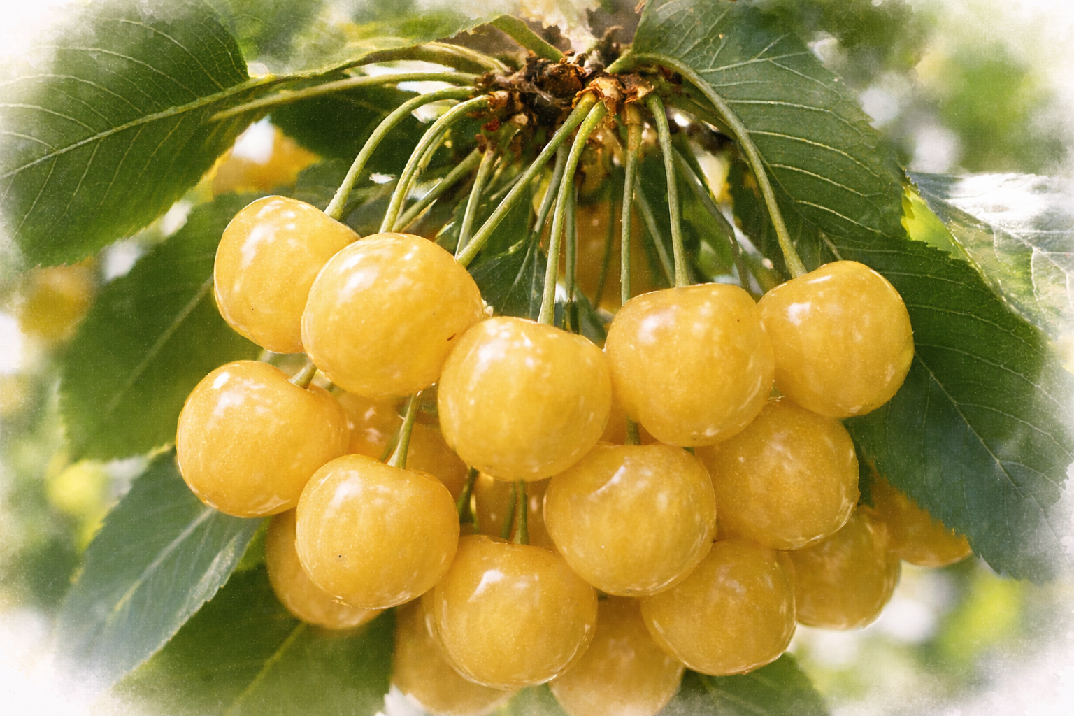 Черешня "Янтарная"