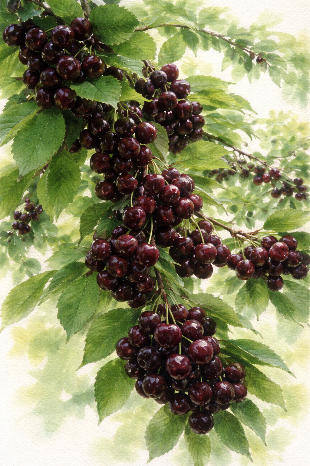 Черешня "Чёрная сладость"